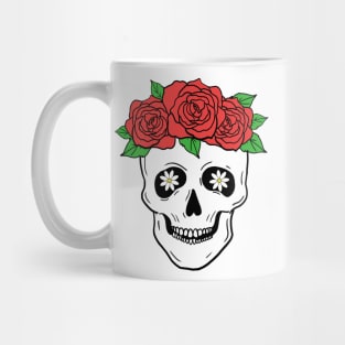 Mexican Skull Dia de los muertos Day of the dead Mug